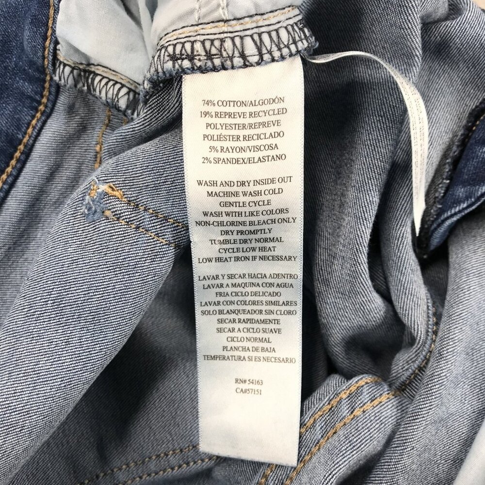 CALVIN KLEIN‎ Jeans Womens Size 6 High Rise Skinny Medium Wash Repreve Denim - Picture 9 of 16